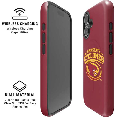 Iowa State University Cyclones iPhone 16 Plus Magsafe Impact Case